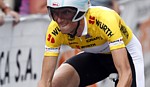 Frank Schleck pendant le prologue du Tour de Suisse 2011